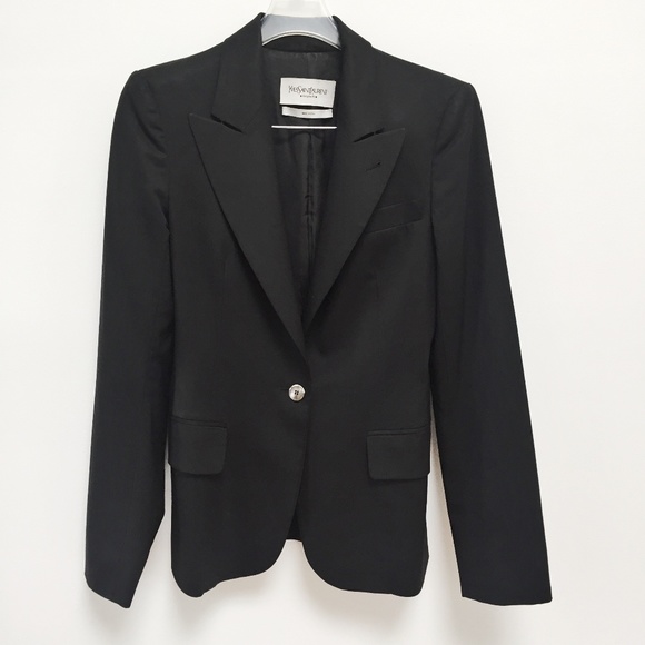 Yves Saint Laurent Jackets & Blazers - YVES SAINT LAURENT: Rive Gauche Blazer